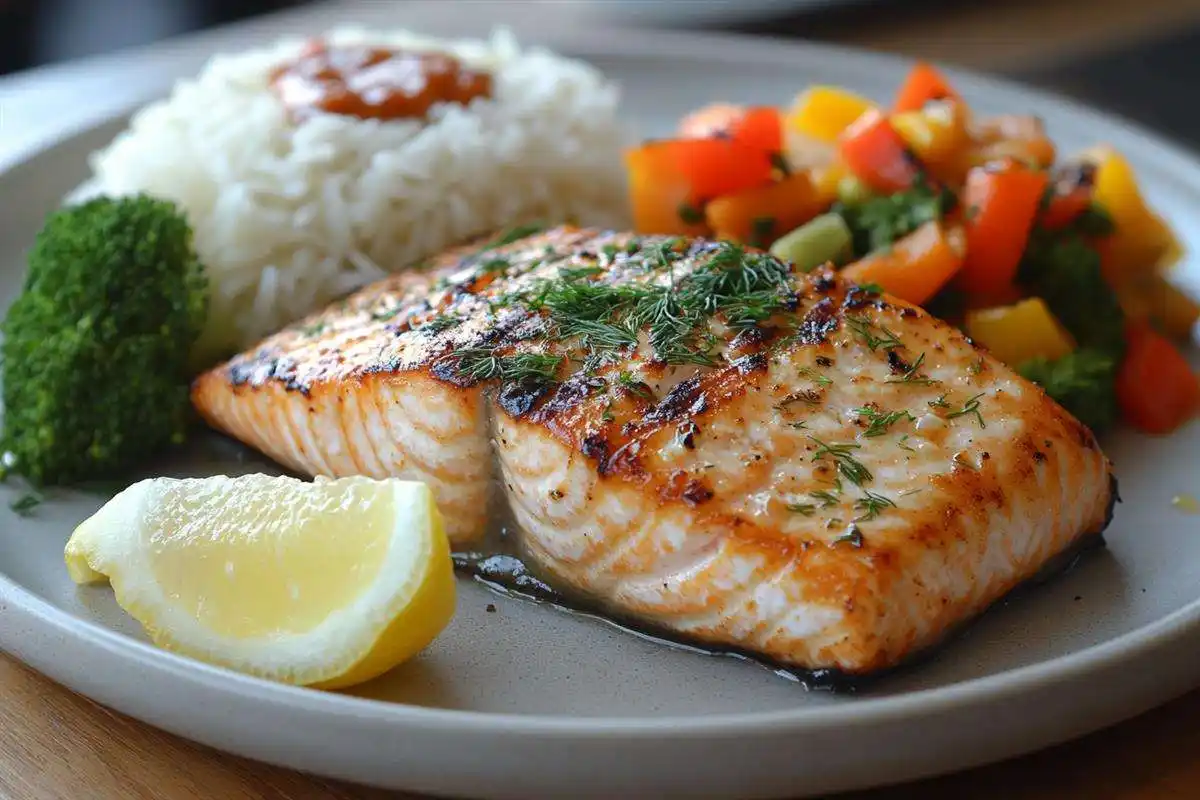 salmon and rice recipe