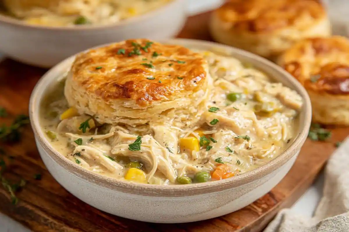 Crock Pot Chicken Pot Pie