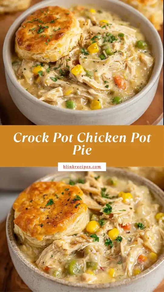 Best Crock Pot Chicken Pot Pie – Creamy Slow Cooker Comfort Food 2 Crock Pot Chicken Pot Pie