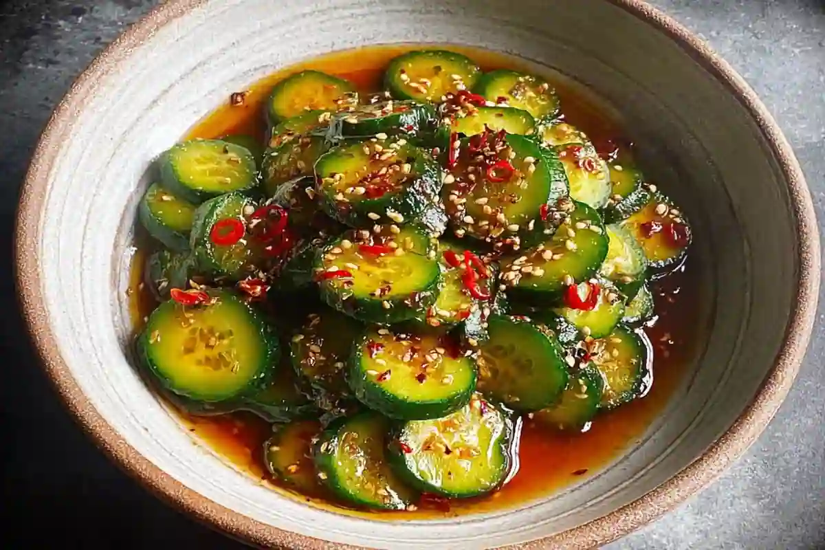 Easy Asian Cucumber Salad