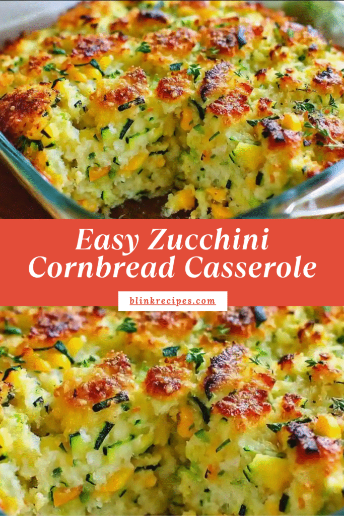 Zucchini Cornbread Casserole