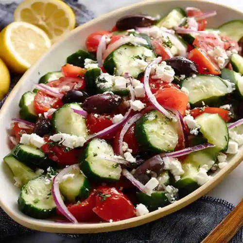 Quick & Easy Greek Cucumber Salad: Refreshing Summer Salad Recipe 3 Greek Cucumber Salad