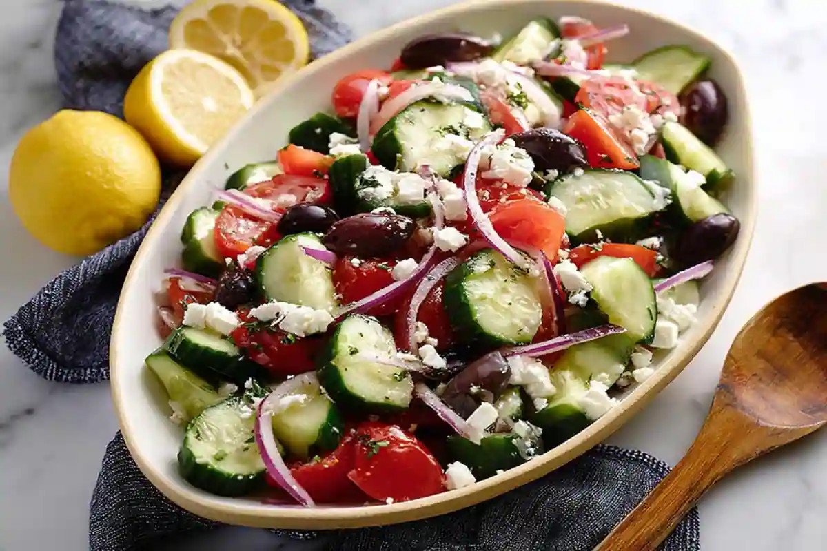 Greek Cucumber Salad