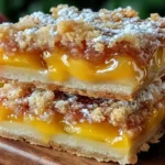 Heavenly Summer Peach Bars