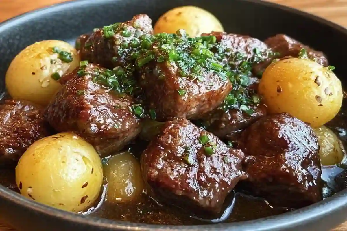 High-Protein Garlic Butter Beef Bites-image