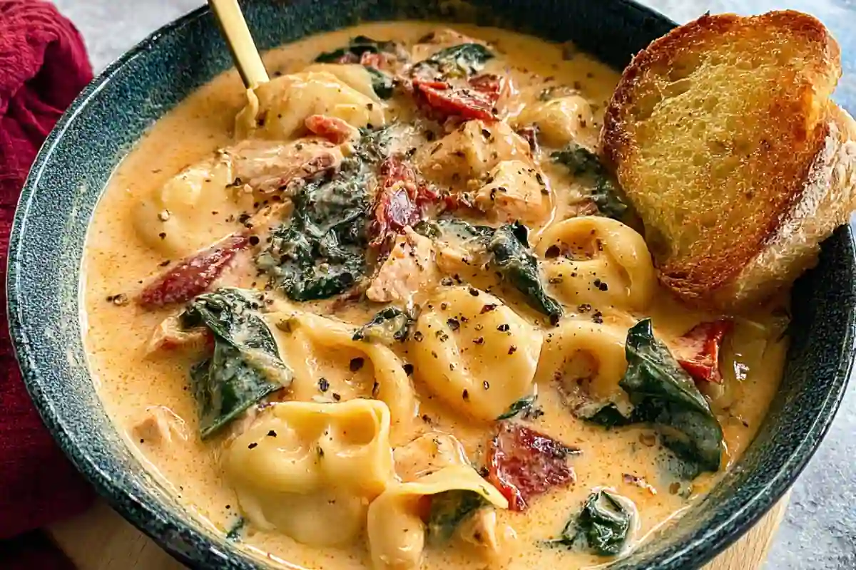 Creamy Tuscan Chicken Soup: Comfort in a Bowl 1 Creamy Tuscan Chicken Soup: Comfort in a Bowl