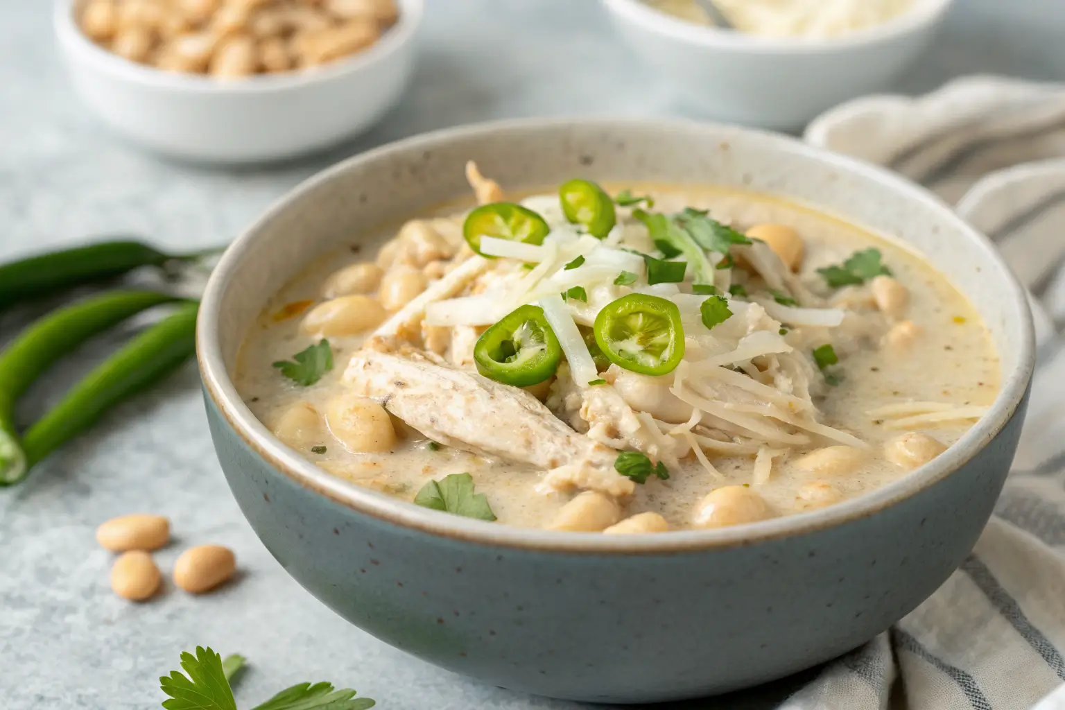Best White Chicken Chili Recipe in a Crockpot-image