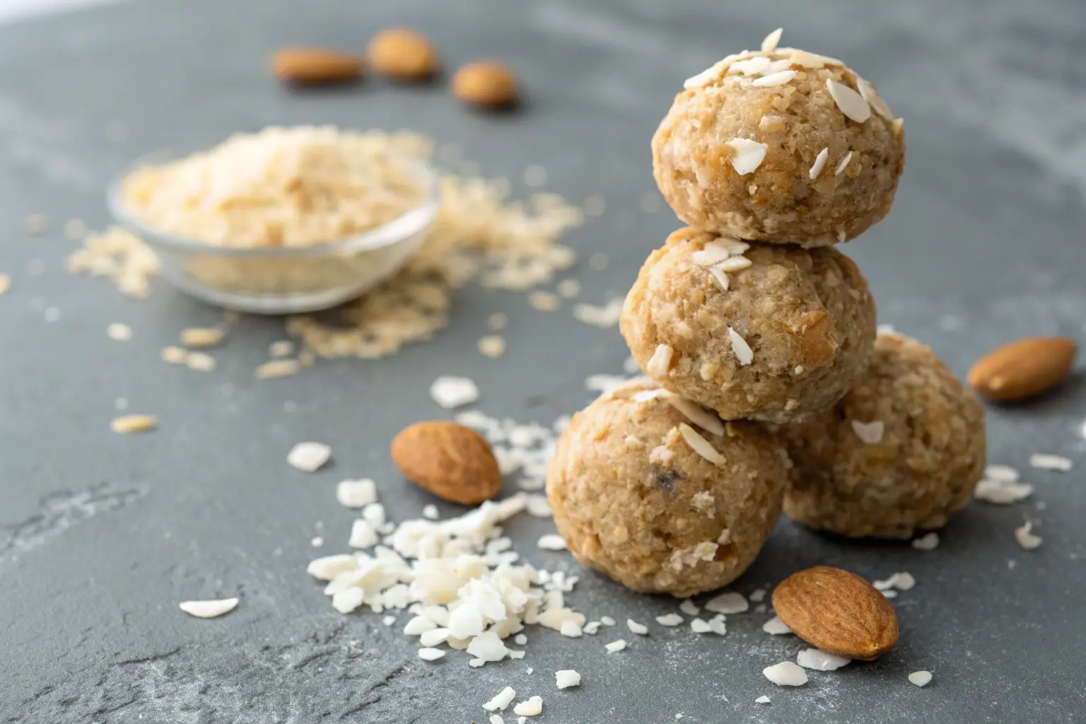 No Bake Protein Balls with Protein Powder