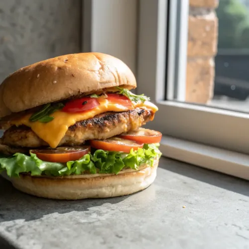 grilling โ The Best Grilled Chicken Sandwich Recipe 2 Juicy grilled chicken sandwich with lettuce and tomato on toasted bun