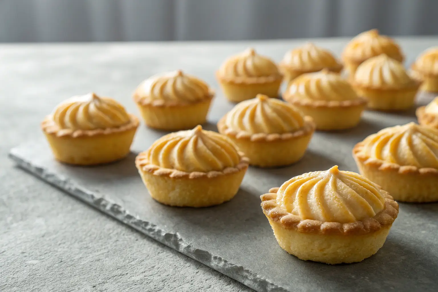 Golden crescent apple pie bites with flaky crust and spiced apple filling