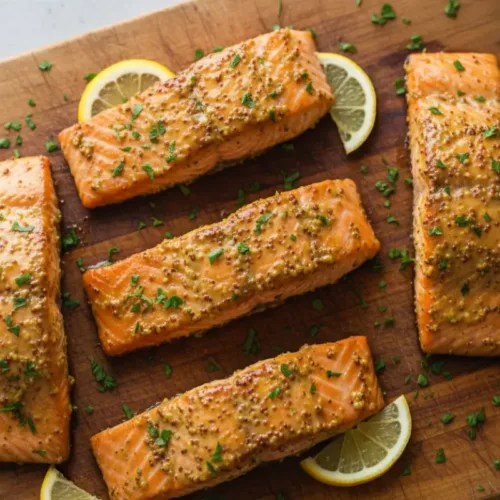 Easy Low Carb Dijon Salmon Recipe