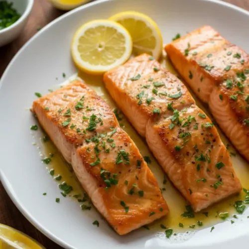 Keto Salmon Dinner Ideas: Lemon Garlic Butter Salmon Recipe