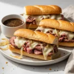 crockpot french dip sandwiches