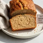 easy moist banana bread recipe