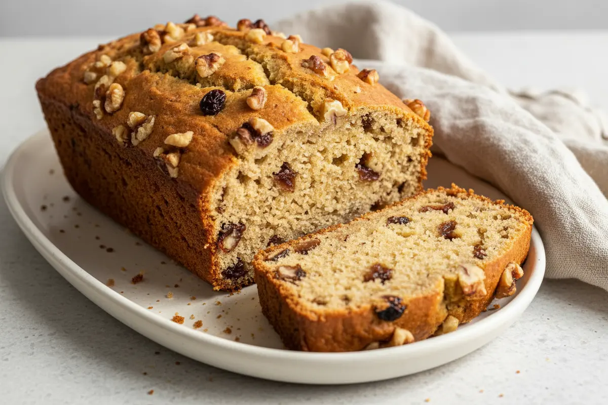 easy moist banana nut bread recipe