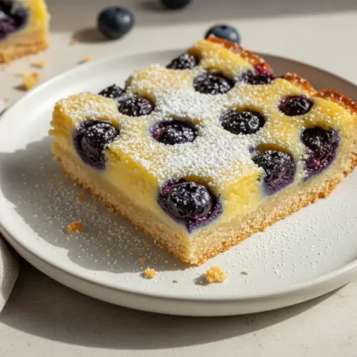 lemon blueberry bars