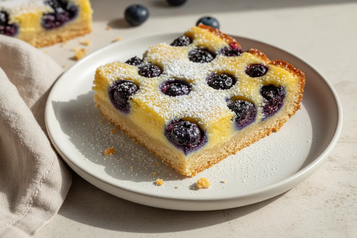 lemon blueberry bars