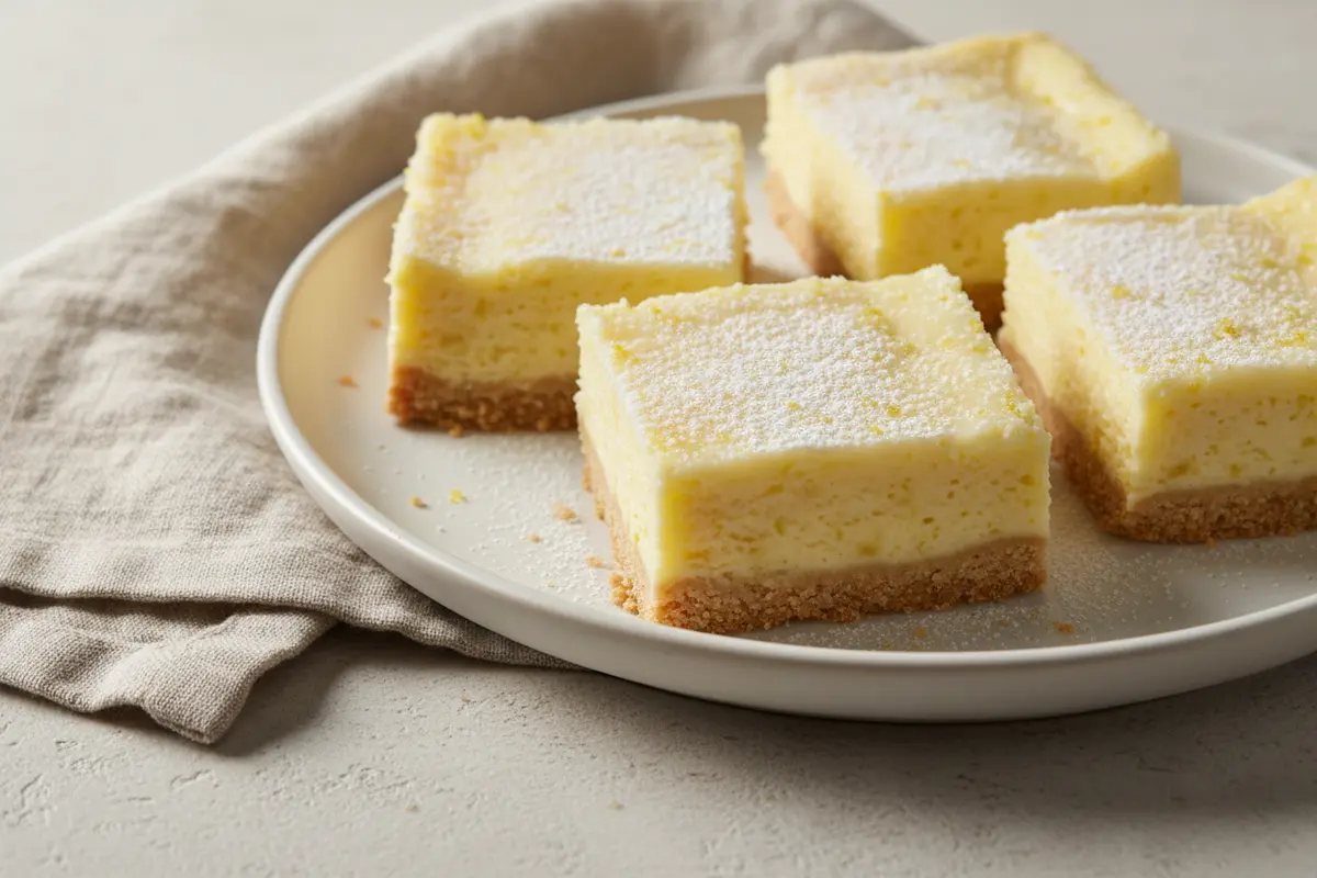 lemon cream cheese bars
